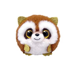 Ty Beanie Balls PICKPOCKET - brown raccoon (6)