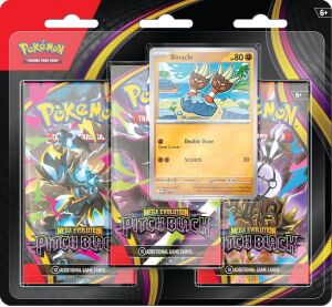 Pokémon TCG: ME05 Pitch Black - 3 Blister Booster