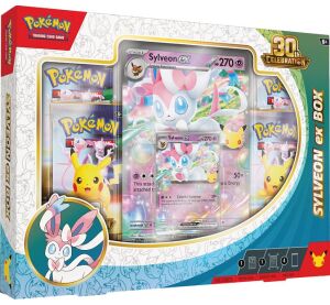 Pokémon TCG: 30th Celebration Sylveon ex Box