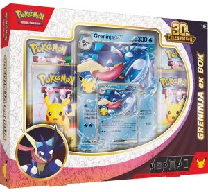 Pokémon TCG: 30th Celebration Greninja ex Box