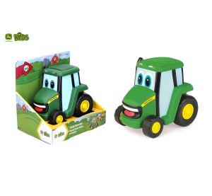 JD Kids John Deere - Traktor Johnny zmáčkni a jeď 15 cm