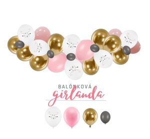 Set girlanda Kočičky 2m
