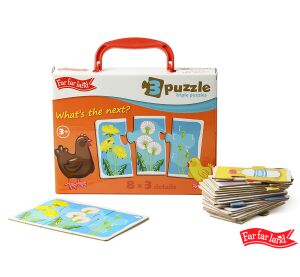 Far Far Land Puzzle trojice 8 obrázků