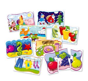 Far Far Land Puzzle trojice skupinky 8 obrázků