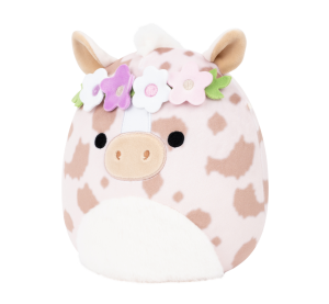 SQUISHMALLOWS Kůň s květinovou korunkou - Charla