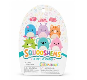 SQUISHMALLOWS Squooshems Mystery antistres figurka - Core Squad