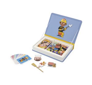 Janod Magnetická kniha Magnetibook Povolání