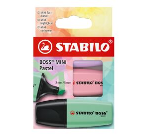 STABILO BOSS MINI Pastel 3 ks Sada