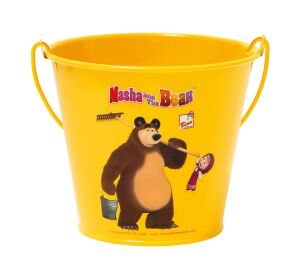 Máša a Medvěd zahradní kyblíček 13cm