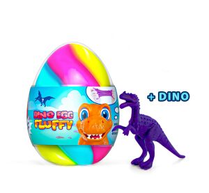 Sliz pěnový s překvapením dino ve vajíčku 140 ml