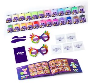 OKTO Samoschnoucí modelovací hmota set 24 barev