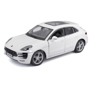 Bburago 1:24 Plus Porsche Macan White