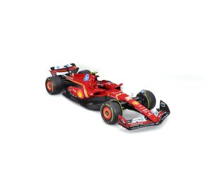 Bburago 1:18 Formula F1 Ferrari Scuderia SF-24(2024) nr.55 Carlos Sainz  - with driver and decorativ