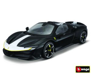 Bburago 1:18 Ferrari Signature Series SF90 Spider Assetto Fiorano Black