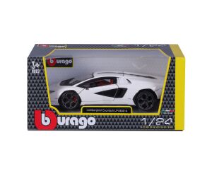 Bburago 1:24 Plus Lamborghini Countach LPI 800-4 White