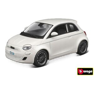 Bburago 1:24 Plus - Fiat 500e (2023) - white