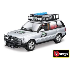 Bburago Range Rover stříbrná 1:24