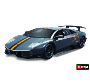 Bburago 1:24 Lamborghini MURCIELAGO LP 670-4 SV Metallic Grey