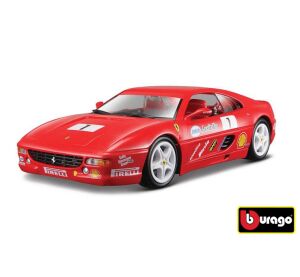 Bburago 1:24 Ferrari Racing F355 Challenge Red