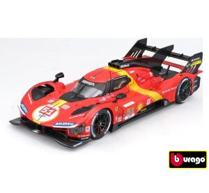 Bburago 1:24 Ferrari Racing Model KIT - Stavebnica 499P LMH 2023 - 24h Le Mans Champion