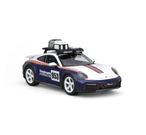 Bburago 1:24 Racing - Porsche 911 Dakar - Blue 953 Roughroads