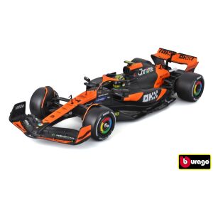 Bburago 1:24 RACE Formula F1 MODEL-KIT - McLaren F1 Team MCL38 (2024) #4 (Lando Norris)