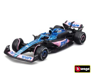 Bburago 1:43 RACE Formula F1 - BWT Alpine F1 Team A523 (2023) #31 (Esteban Ocon)