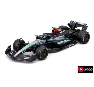 Bburago 1:43 RACE Formula F1 - Mercedes-AMG F1 W15 Performance (2024) #44 Lewis Hamilton