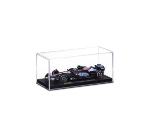 Bburago 1:43 RACE Formula F1 - BWT Alpine F1 Team A524 (2024) #31 (Esteban Ocon) - with driver and d