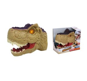 Dino hlava s efekty na ruku 20 cm