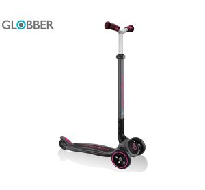 Globber koloběžka Master Prime Black - Neon Pink