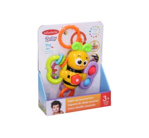 Včelka hrající s klipem 14 cm