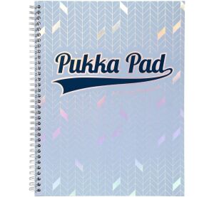 Pukka Pad spirálový blok GLEE Jotta A4+, papír 80g, 100listů, světle modrý, linkovaný