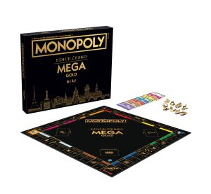 MONOPOLY MEGA Gold Česko