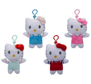 Hello Kitty Plyš s klipem 12 cm