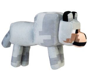 Minecraft plyš Vlk 28 cm