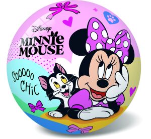 Míč Minnie gumový - nenafouknutý 23 cm