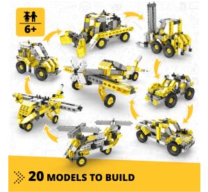 ENGINO Stavebnice CREATIVE BUILDER Multimodel set 20v1