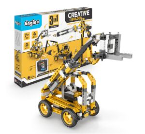 ENGINO Stavebnice CREATIVE BUILDER set Stavebních strojů