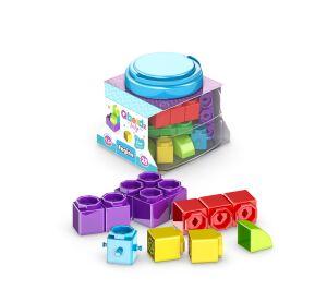 ENGINO Stavebnice BABY QBOIDZ - MY FIRST STEPS set malý