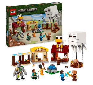 LEGO® Minecraft® 21273 Balón v podobě ďasa a útok na vesnici