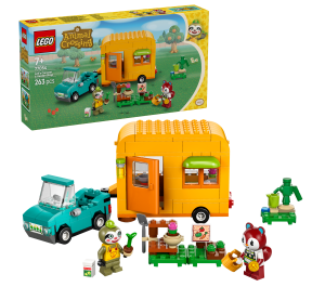 LEGO® Animal Crossing™ 77054 Leif, karavan a zahradnictví