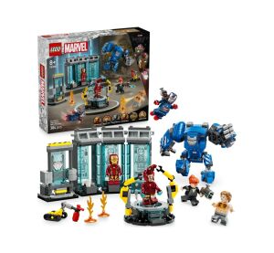 LEGO® | Marvel 76315 Iron Man a jeho laboratoř: Síň brnění