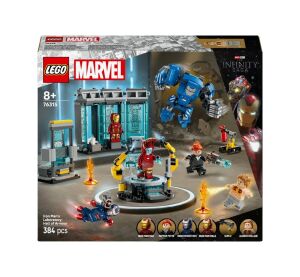 LEGO® | Marvel 76315 Iron Man a jeho laboratoř: Síň brnění