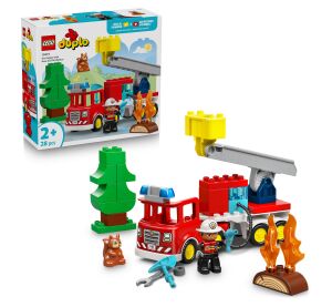 LEGO® DUPLO® 10473 Hasičské auto s hadicí a hasičem