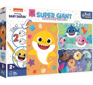 Trefl Puzzle 15 GIANT - Malý žralok