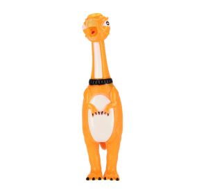 Hračka pro mazlíčky Gumový pískací dinosaurus pro psy 23 cm