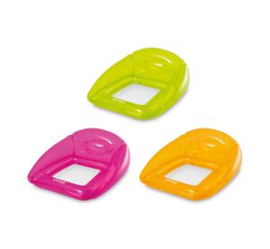 56802NP Intex Plovoucí sedadlo transparentní