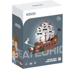 KOCO Stavebnice Bludný Holanďan 320 dílků 17x3x9 cm