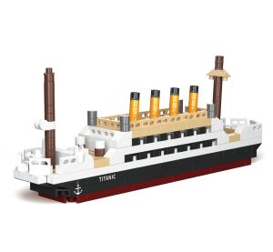 KOCO Stavebnice Titanic 271 dílků 13,5x2,5x4,5 cm